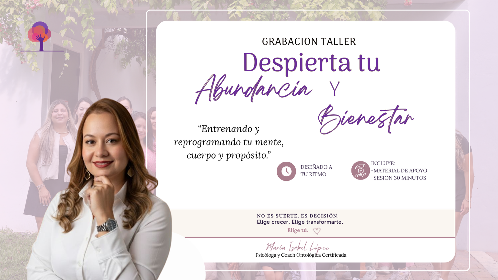 Taller Grabado Despierta tu Abundancia y Bienestar